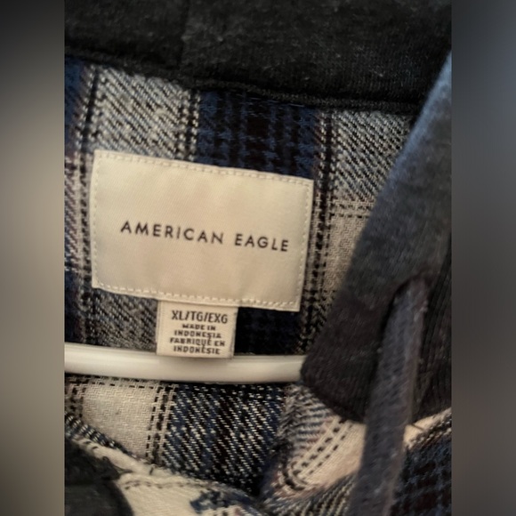 Flannel hoodie - Picture 2 of 4